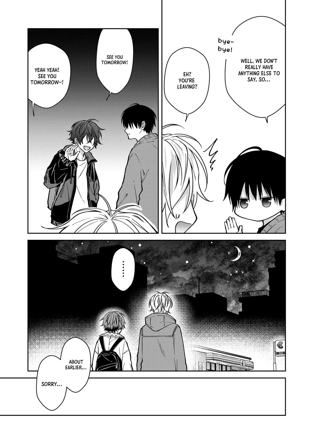 Sensitive Boy Chapter 76 page 5 - Chapter 76: Running into Friends