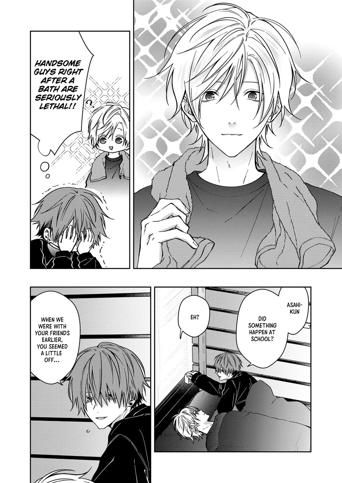 Sensitive Boy Chapter 76 page 9 - Chapter 76: Running into Friends