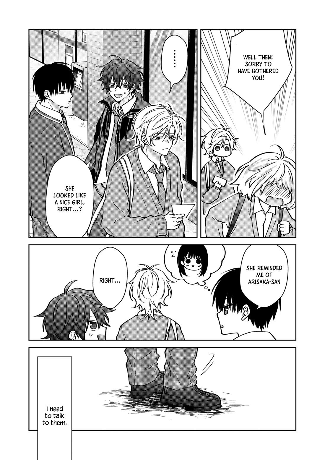 Sensitive Boy Chapter 77 page 10 - Chapter 77: I Don't Want to Hide Anymore