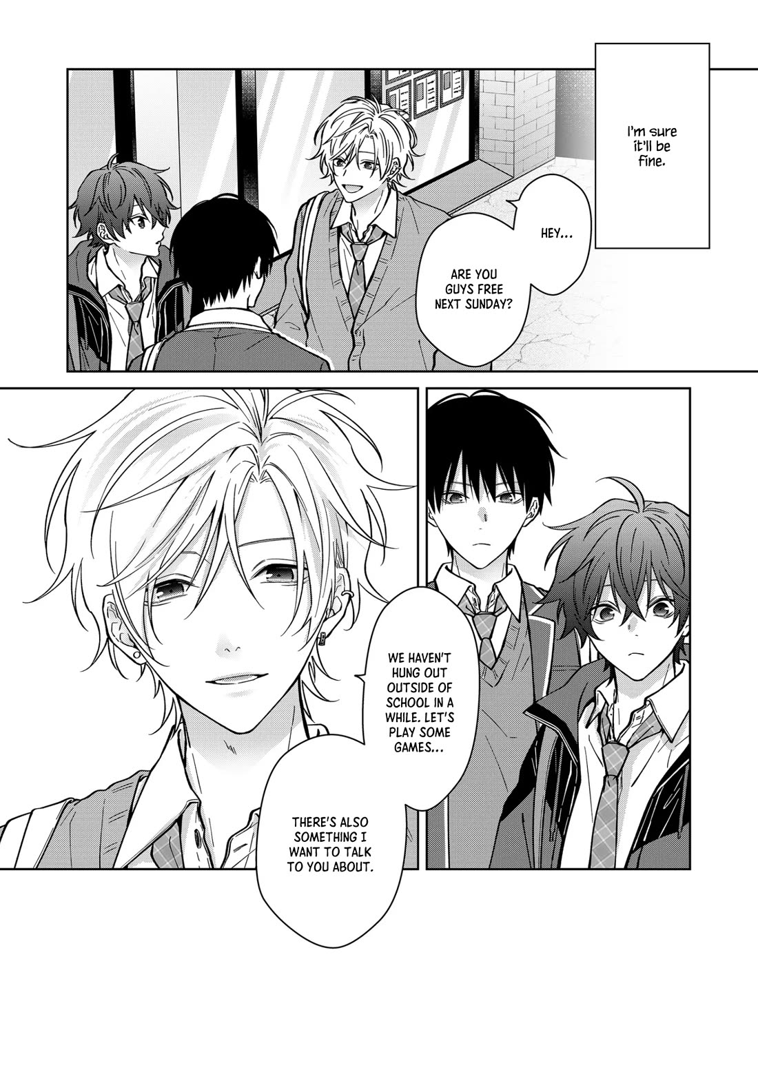 Sensitive Boy Chapter 77 page 11 - Chapter 77: I Don't Want to Hide Anymore