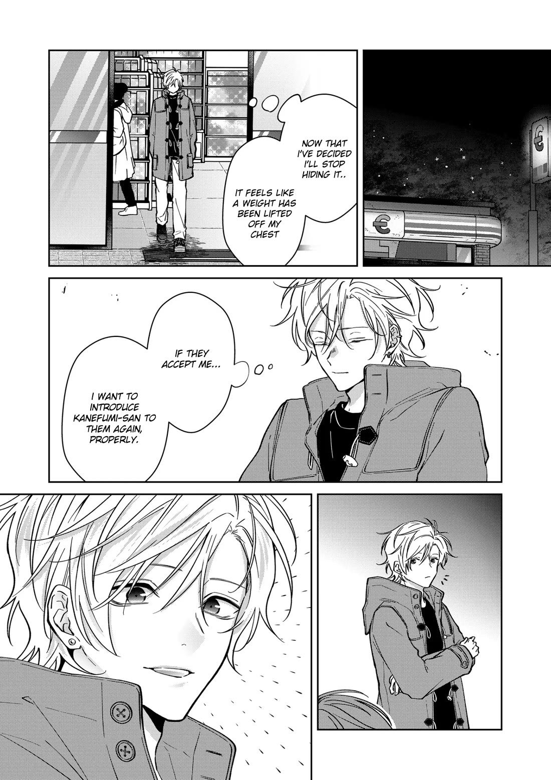 Sensitive Boy Chapter 77 page 12 - Chapter 77: I Don't Want to Hide Anymore