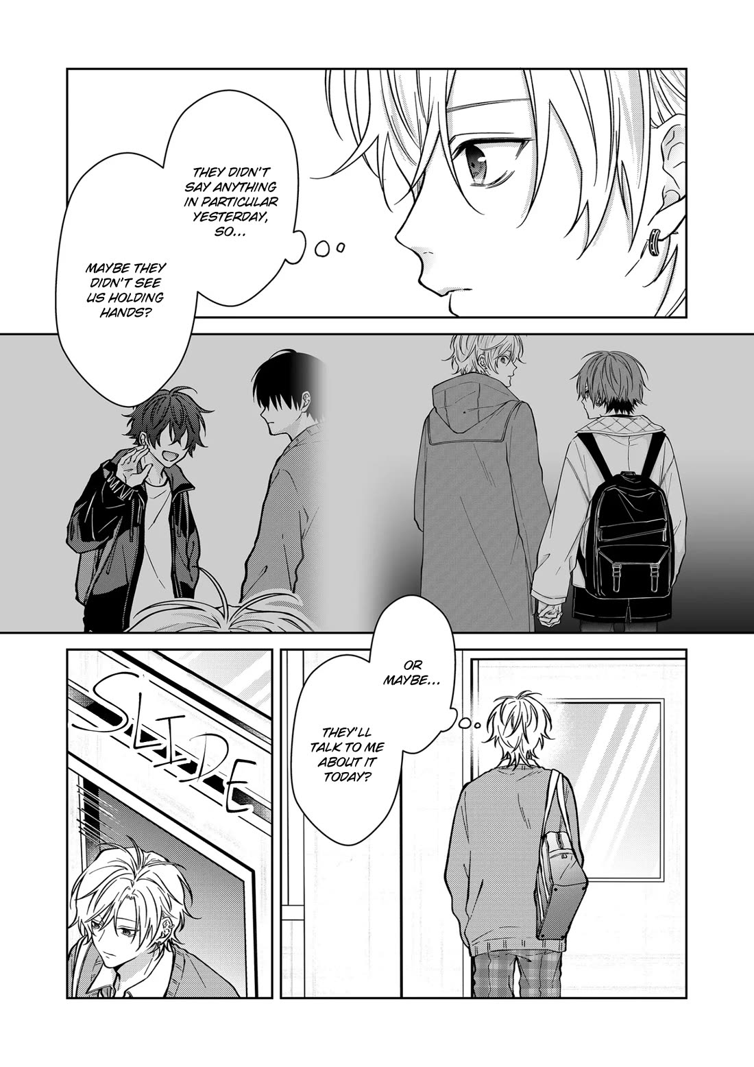 Sensitive Boy Chapter 77 page 4 - Chapter 77: I Don't Want to Hide Anymore