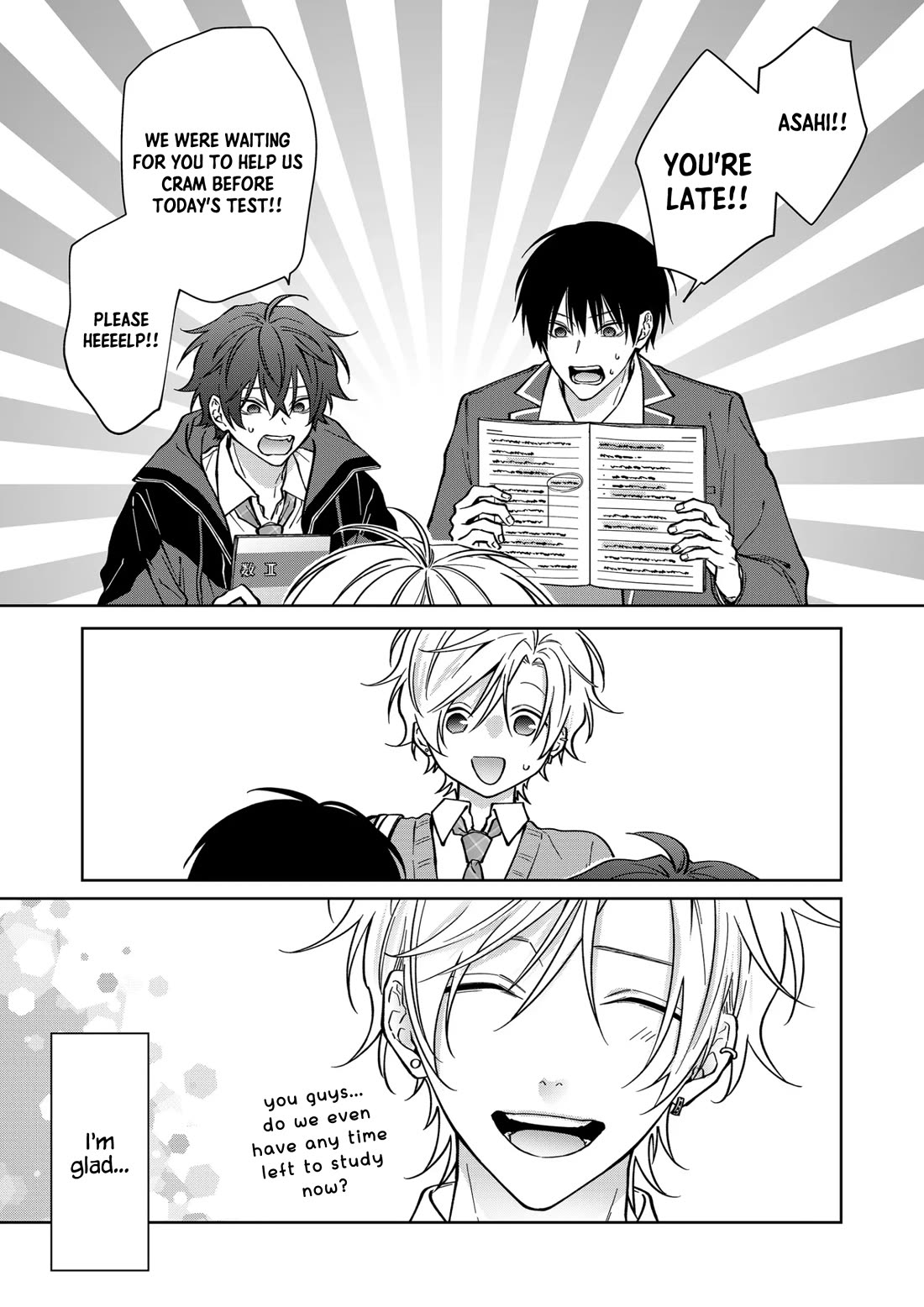 Sensitive Boy Chapter 77 page 5 - Chapter 77: I Don't Want to Hide Anymore