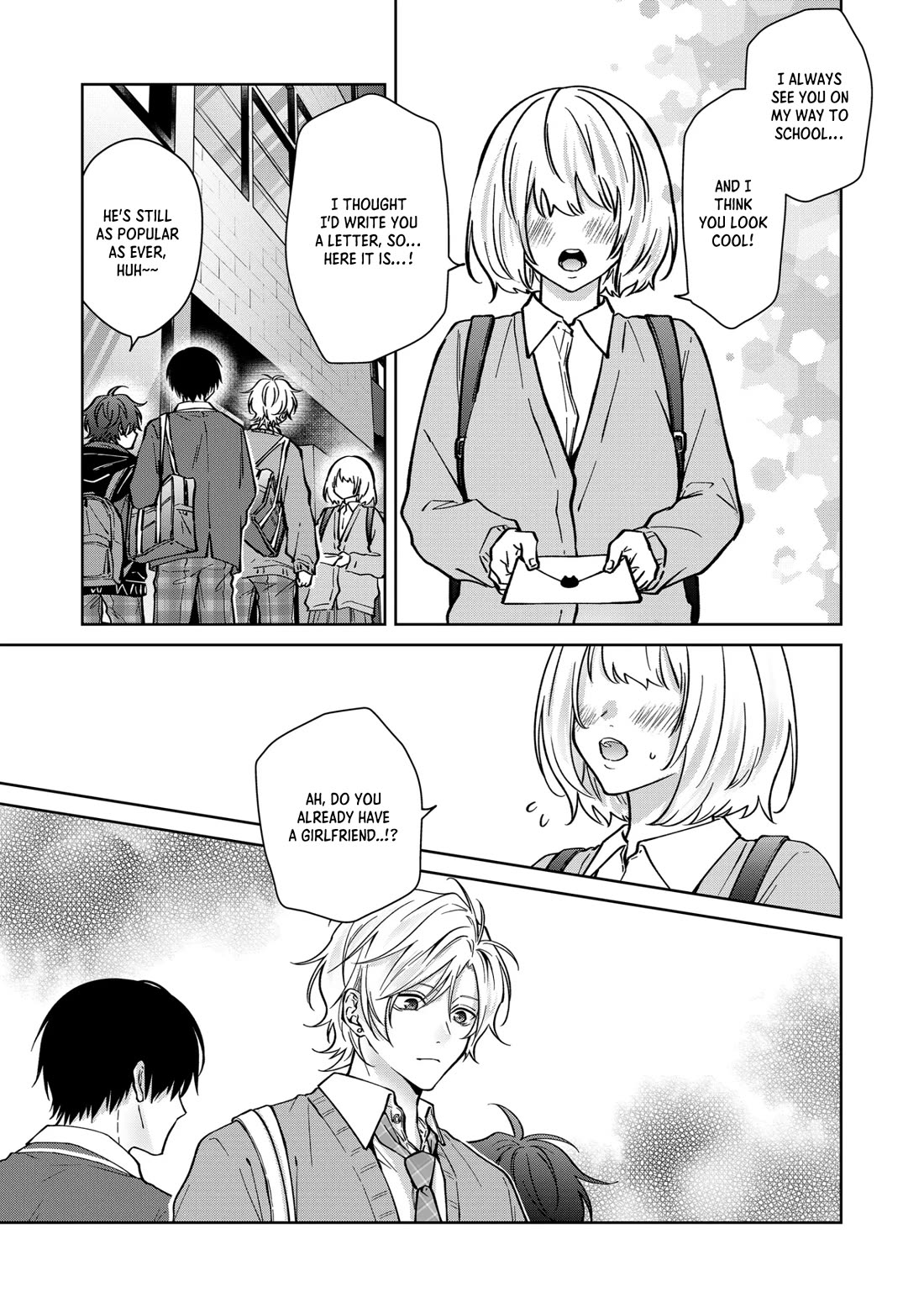 Sensitive Boy Chapter 77 page 8 - Chapter 77: I Don't Want to Hide Anymore