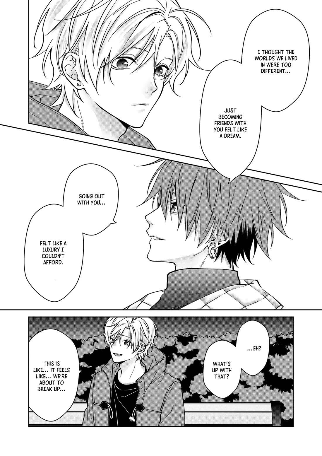 Sensitive Boy Chapter 78 page 12 - Chapter 78: Breakup Talk