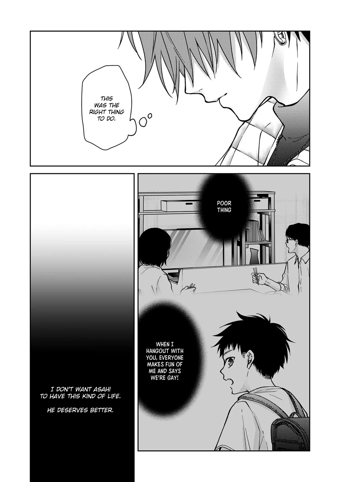 Sensitive Boy Chapter 79 page 11 - Chapter 79: Breakup Talk 2