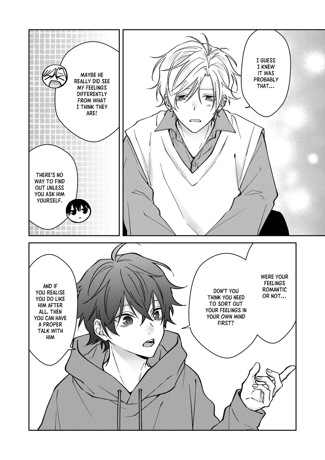 Sensitive Boy Chapter 80 page 11 - Chapter 80: Opening Up