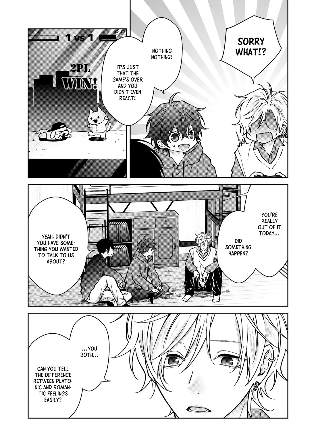 Sensitive Boy Chapter 80 page 2 - Chapter 80: Opening Up