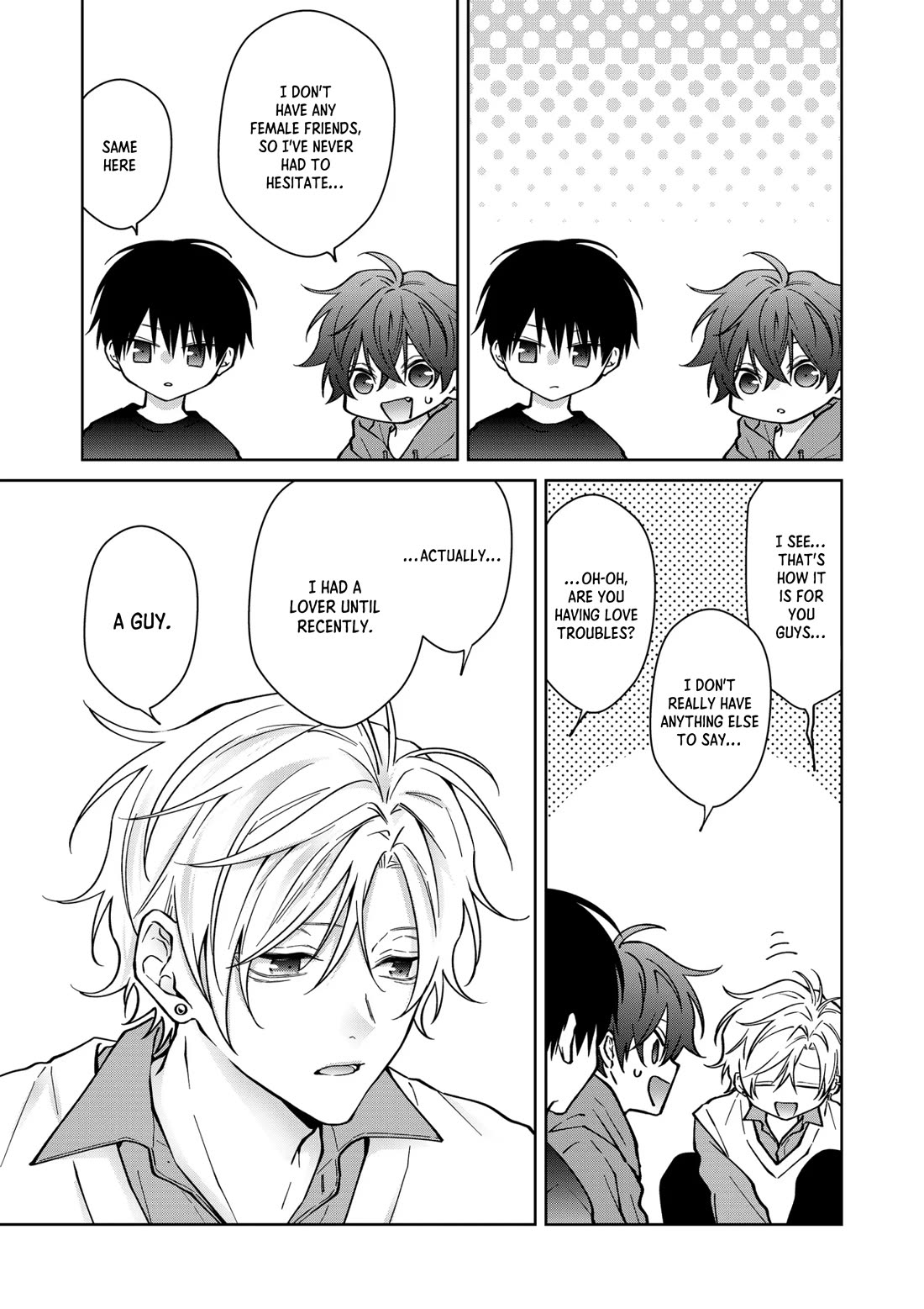 Sensitive Boy Chapter 80 page 3 - Chapter 80: Opening Up
