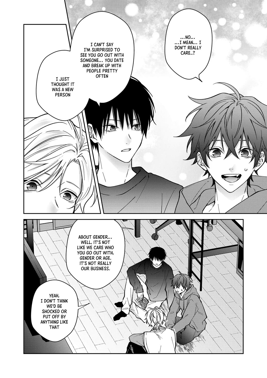 Sensitive Boy Chapter 80 page 6 - Chapter 80: Opening Up