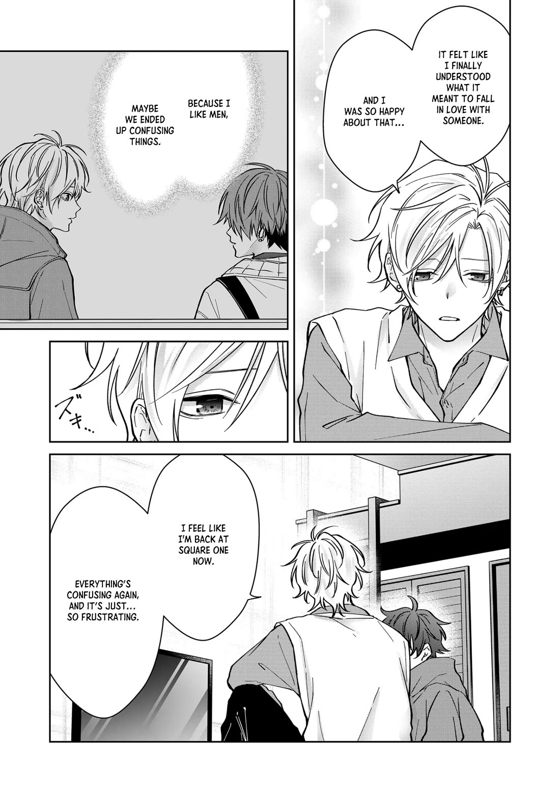 Sensitive Boy Chapter 80 page 9 - Chapter 80: Opening Up