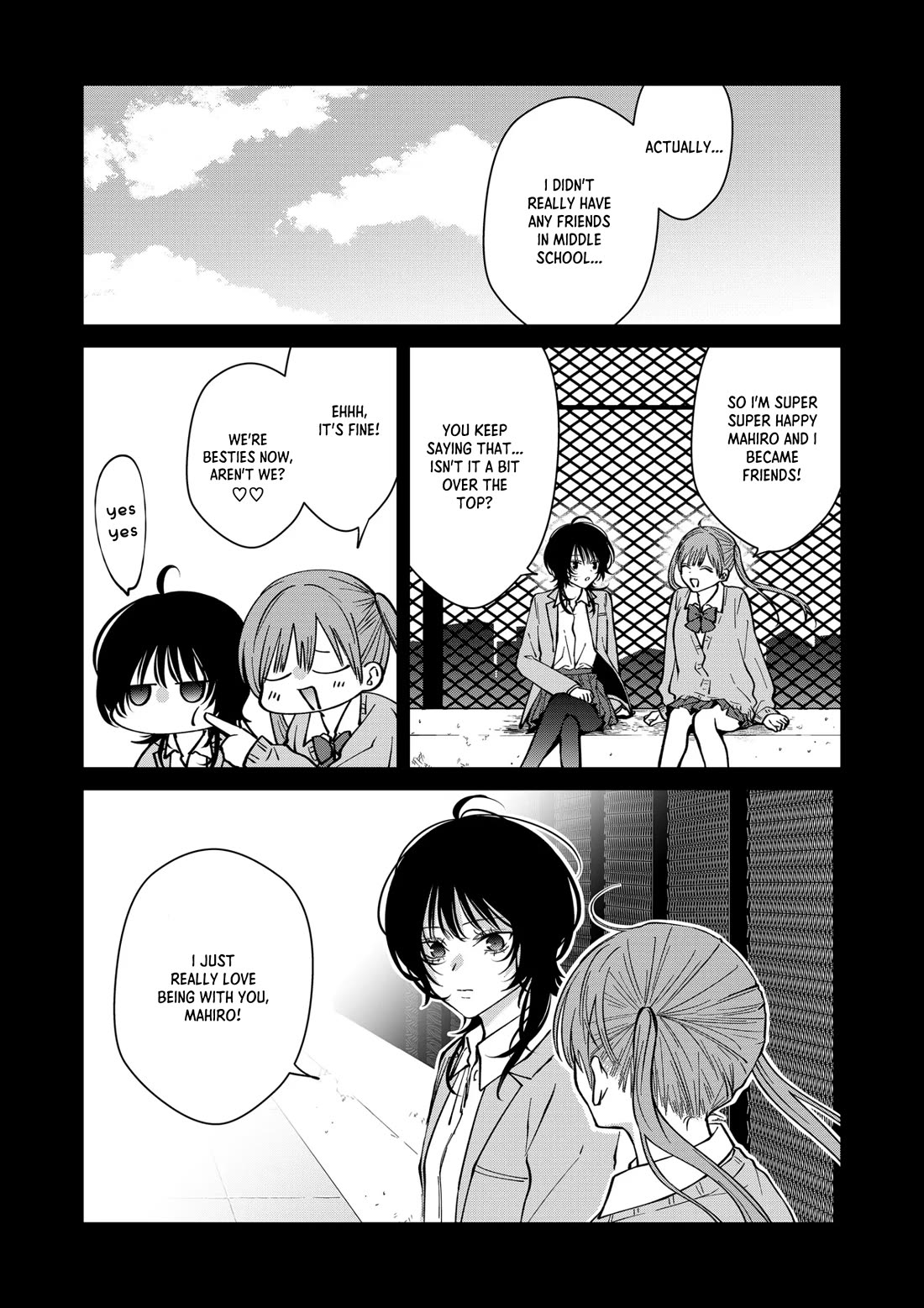 Sensitive Boy Chapter 81 page 13 - Chapter 81: Mahiro and Hina