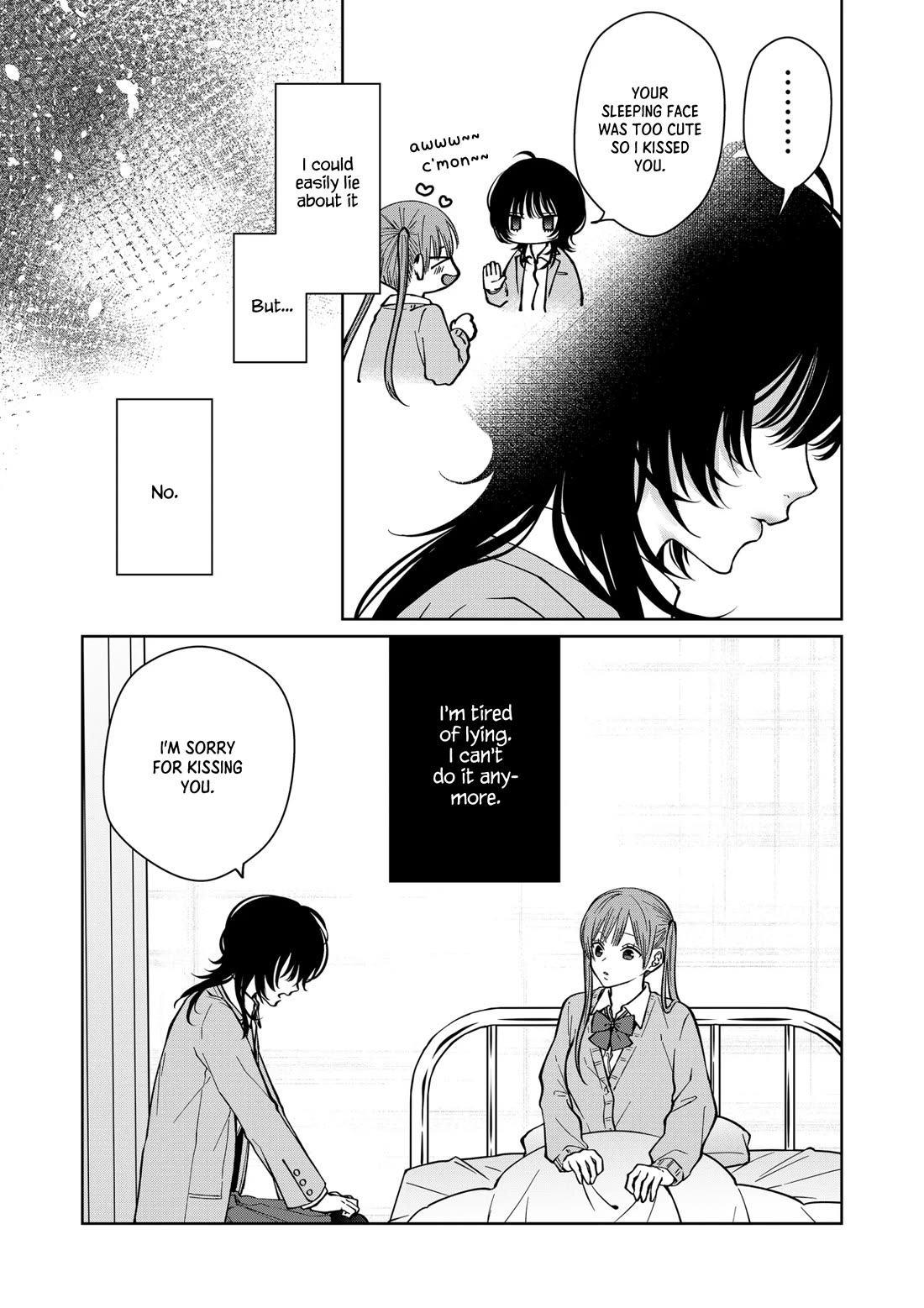 Sensitive Boy Chapter 81 page 4 - Chapter 81: Mahiro and Hina