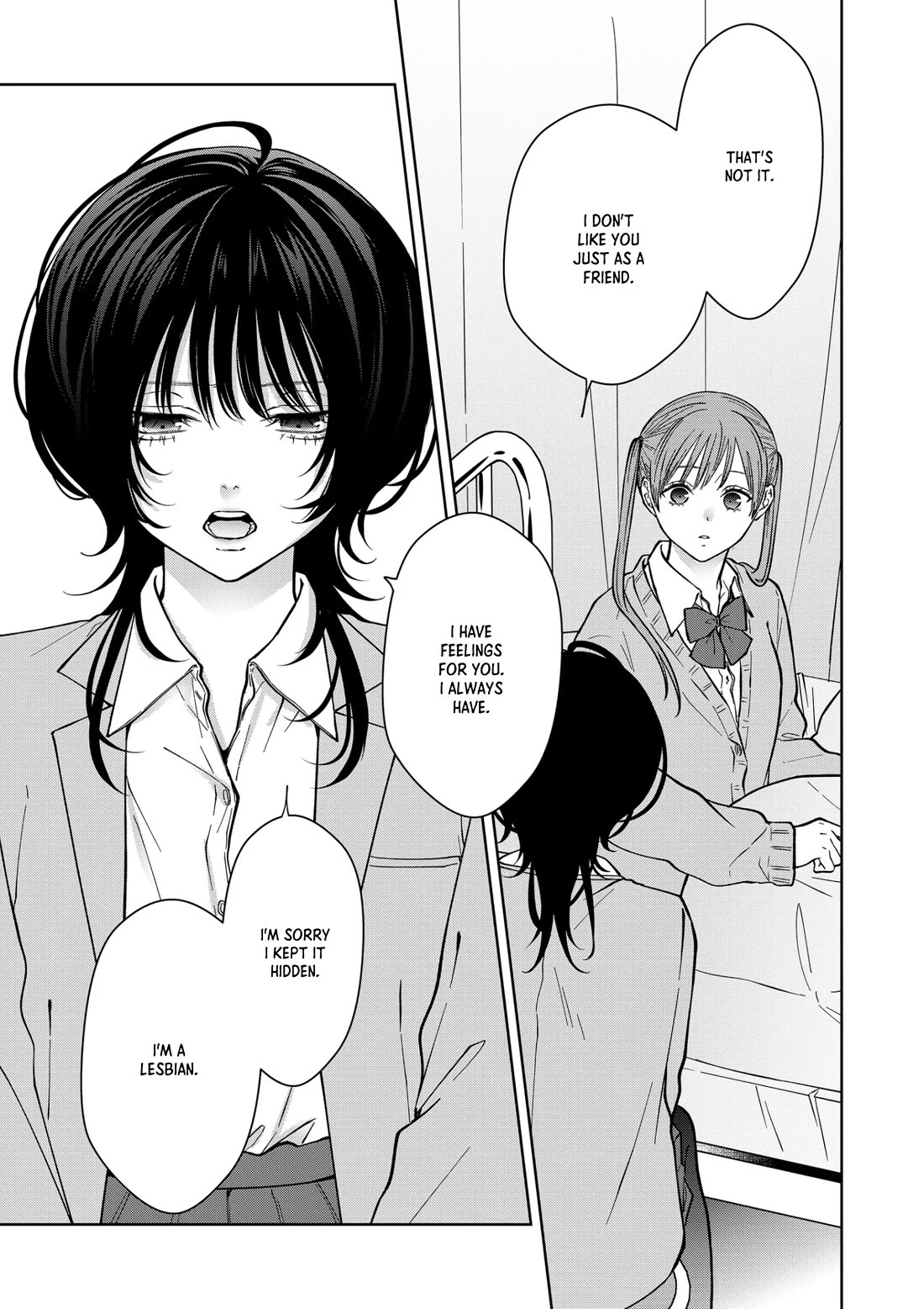 Sensitive Boy Chapter 81 page 6 - Chapter 81: Mahiro and Hina