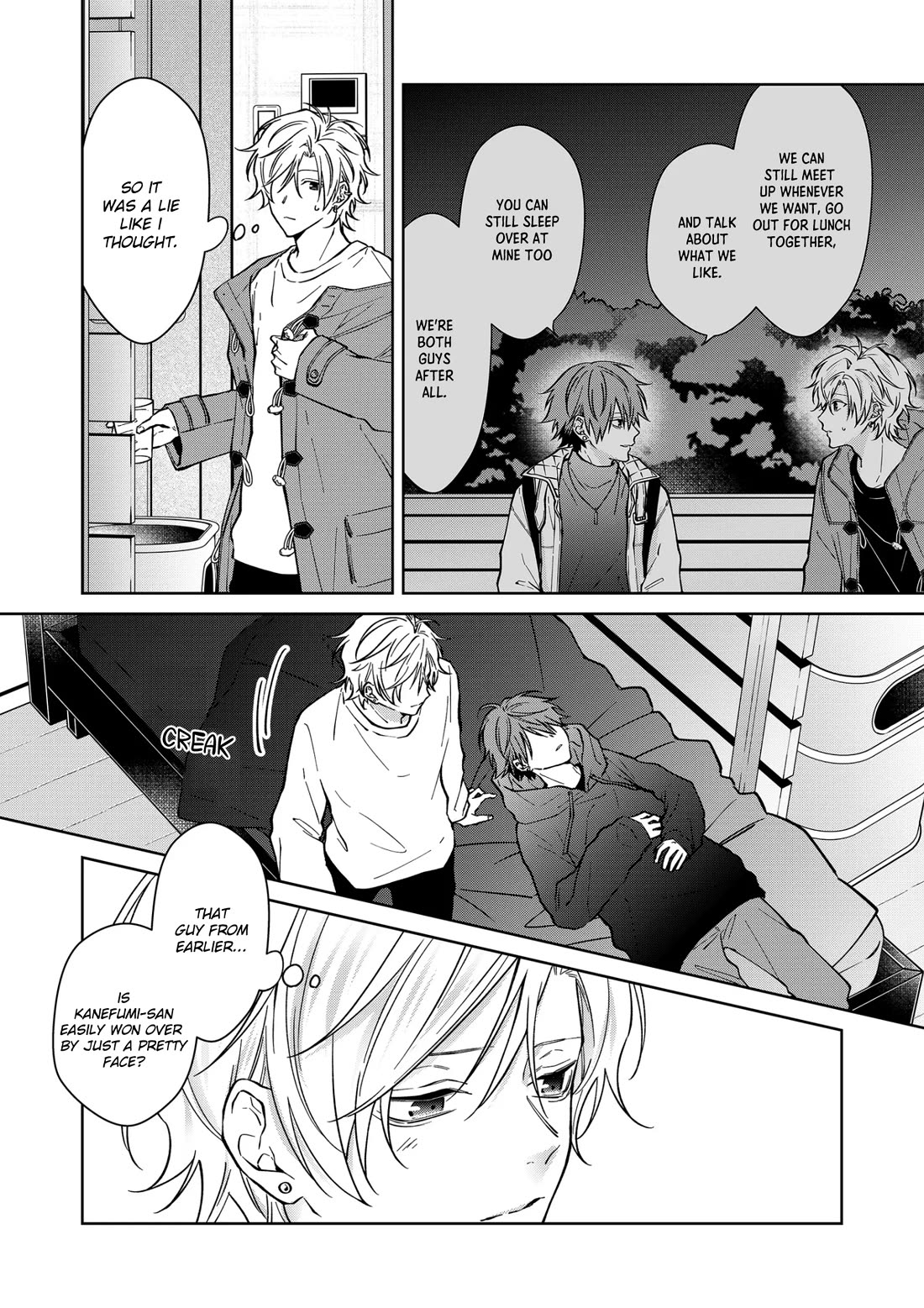 Sensitive Boy Chapter 83 page 11 - Chapter 83: Overflowing Regrets