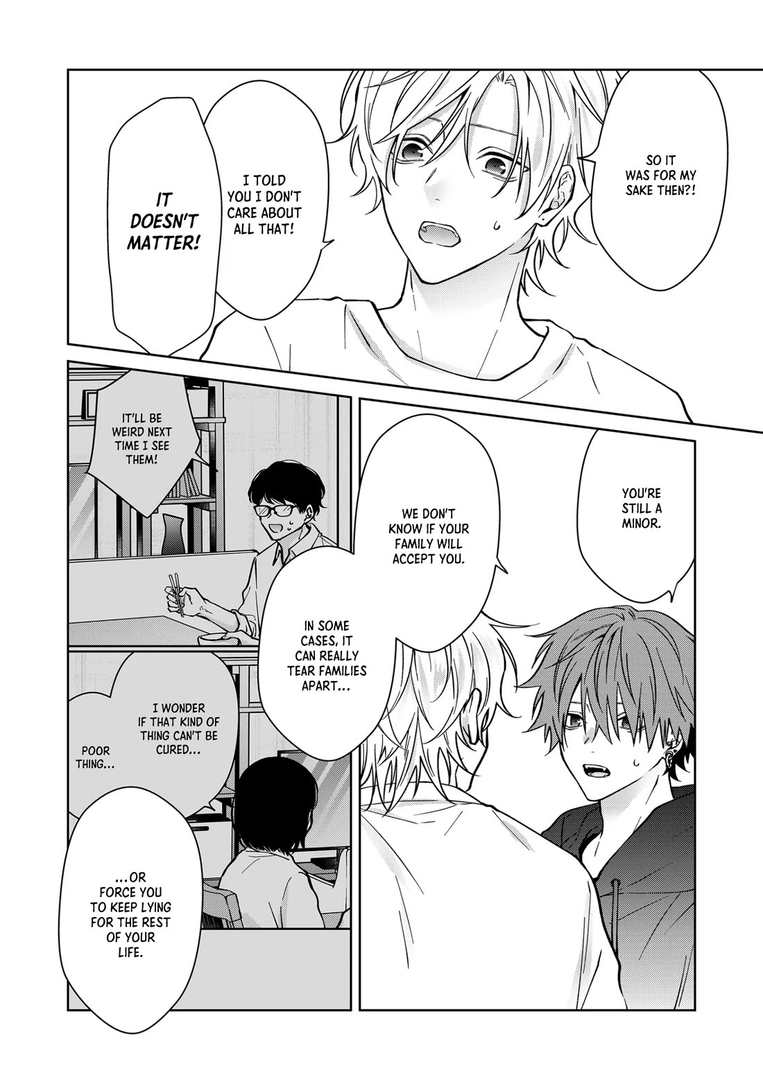 Sensitive Boy Chapter 84 page 9 - Chapter 84: Each Side of the Story