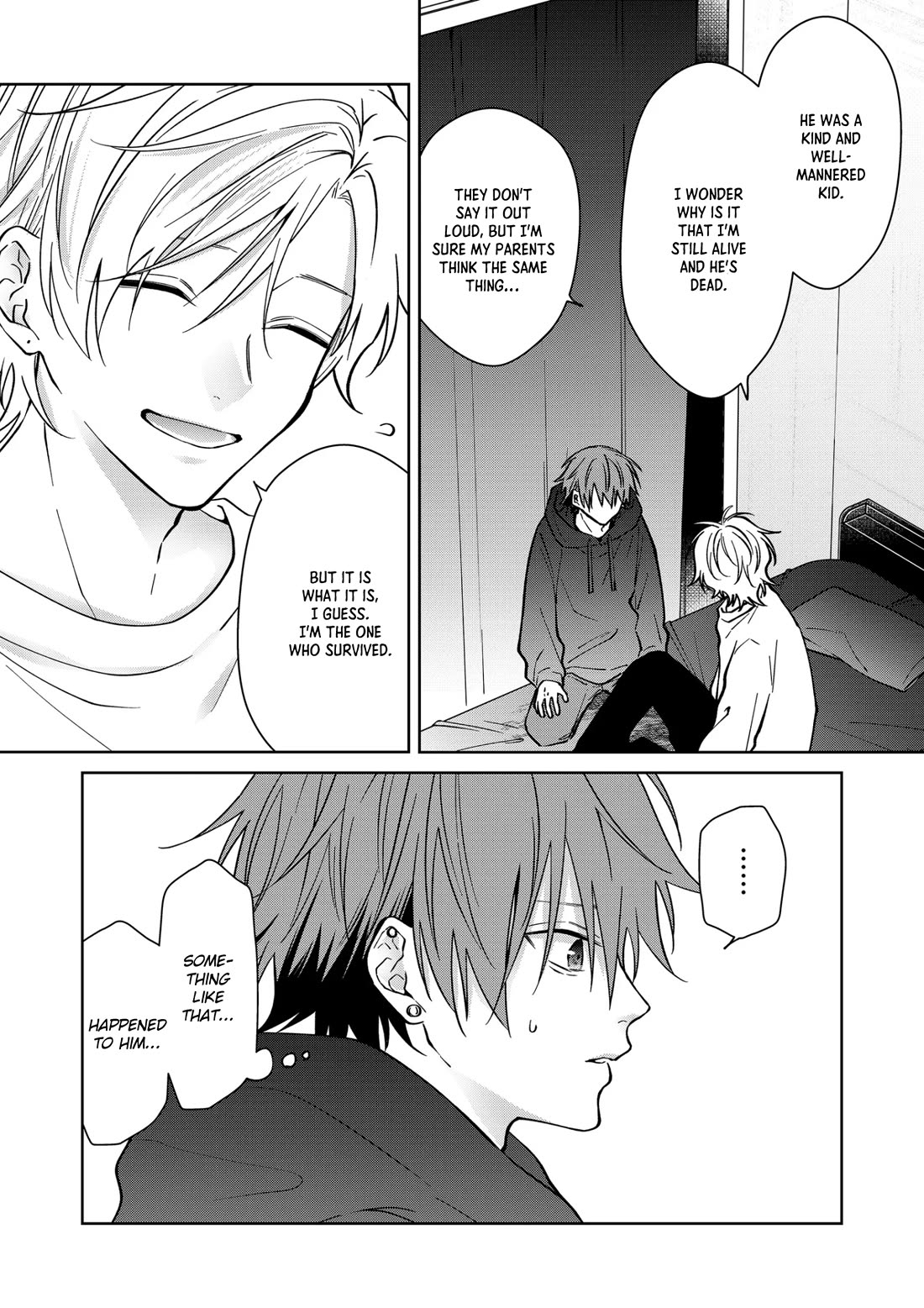 Sensitive Boy Chapter 85 page 6 - Chapter 85: Asahi's Past