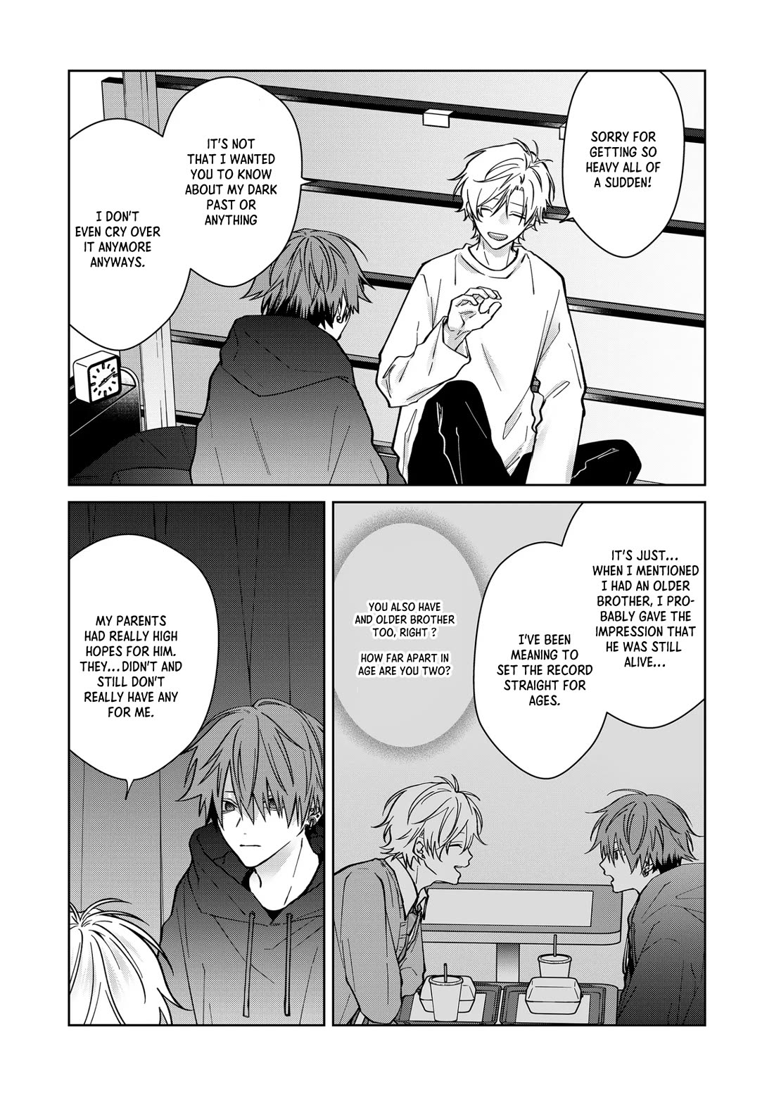 Sensitive Boy Chapter 85 page 7 - Chapter 85: Asahi's Past