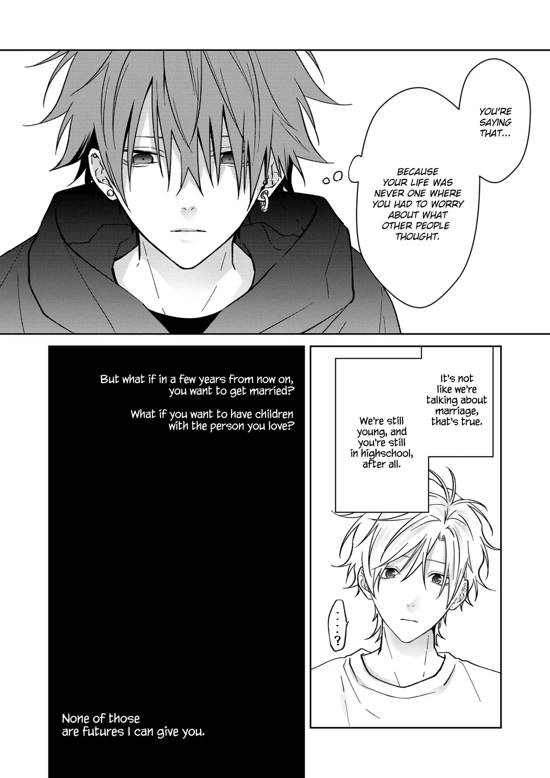 Sensitive Boy Chapter 85 page 9 - Chapter 85: Asahi's Past