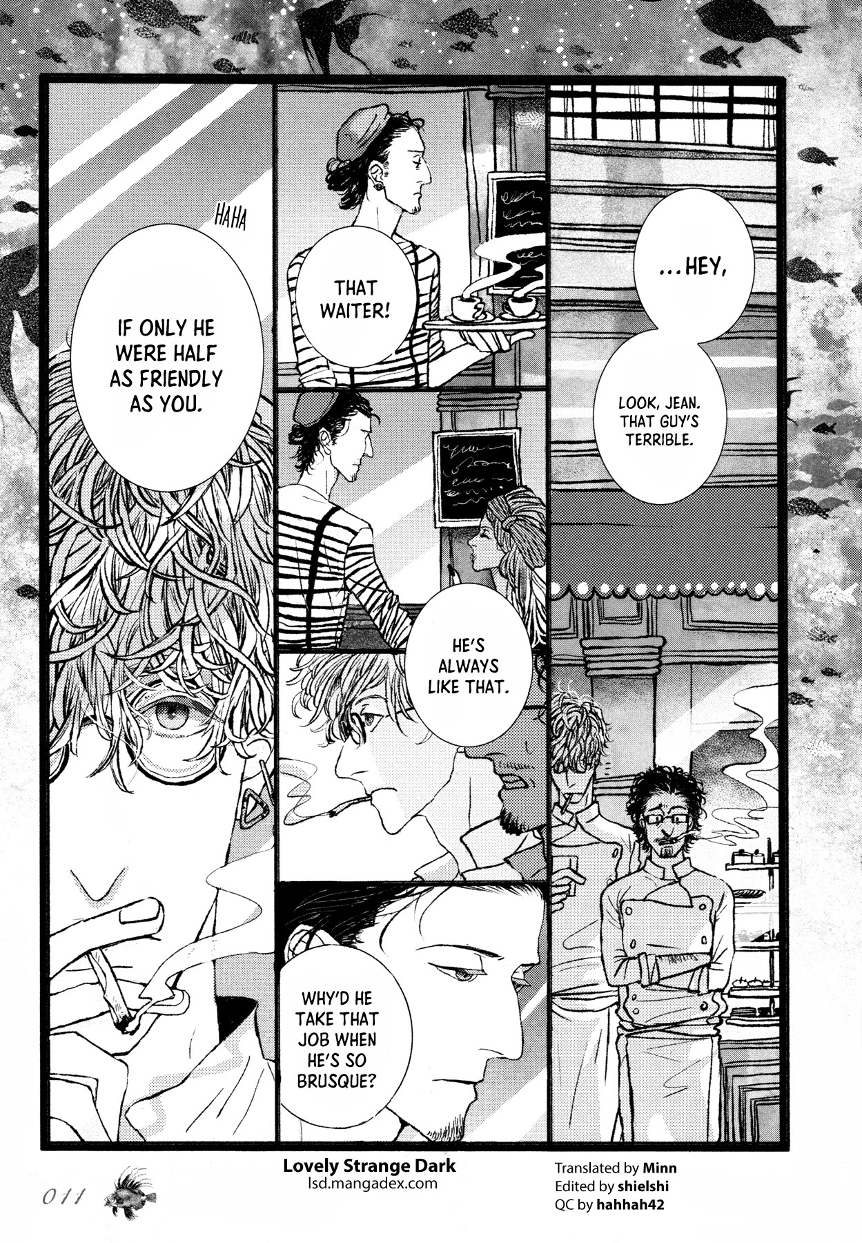 Sensuishi to Kurage Chapter 1 page 11 - Chapter 1: The Diver and the Jellyfish