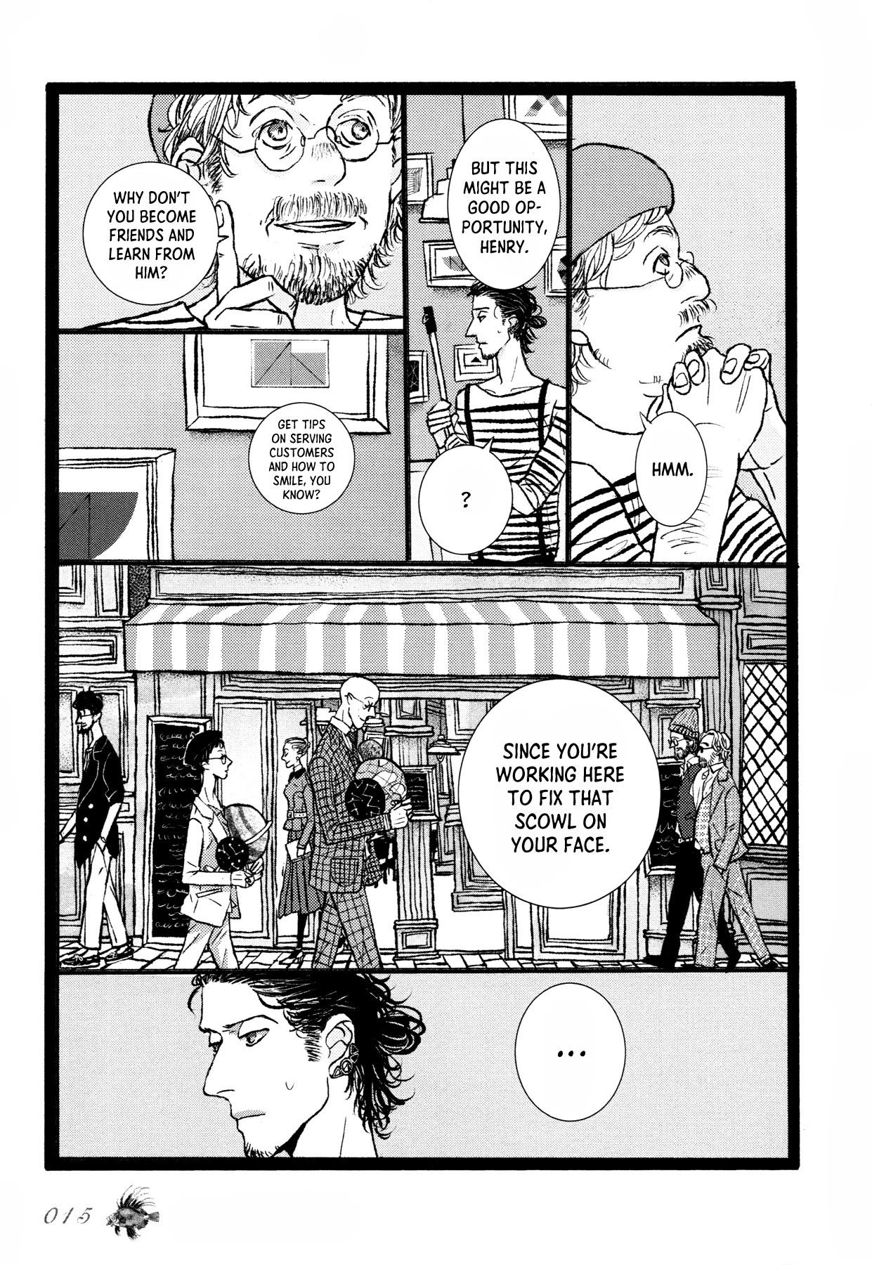 Sensuishi to Kurage Chapter 1 page 15 - Chapter 1: The Diver and the Jellyfish
