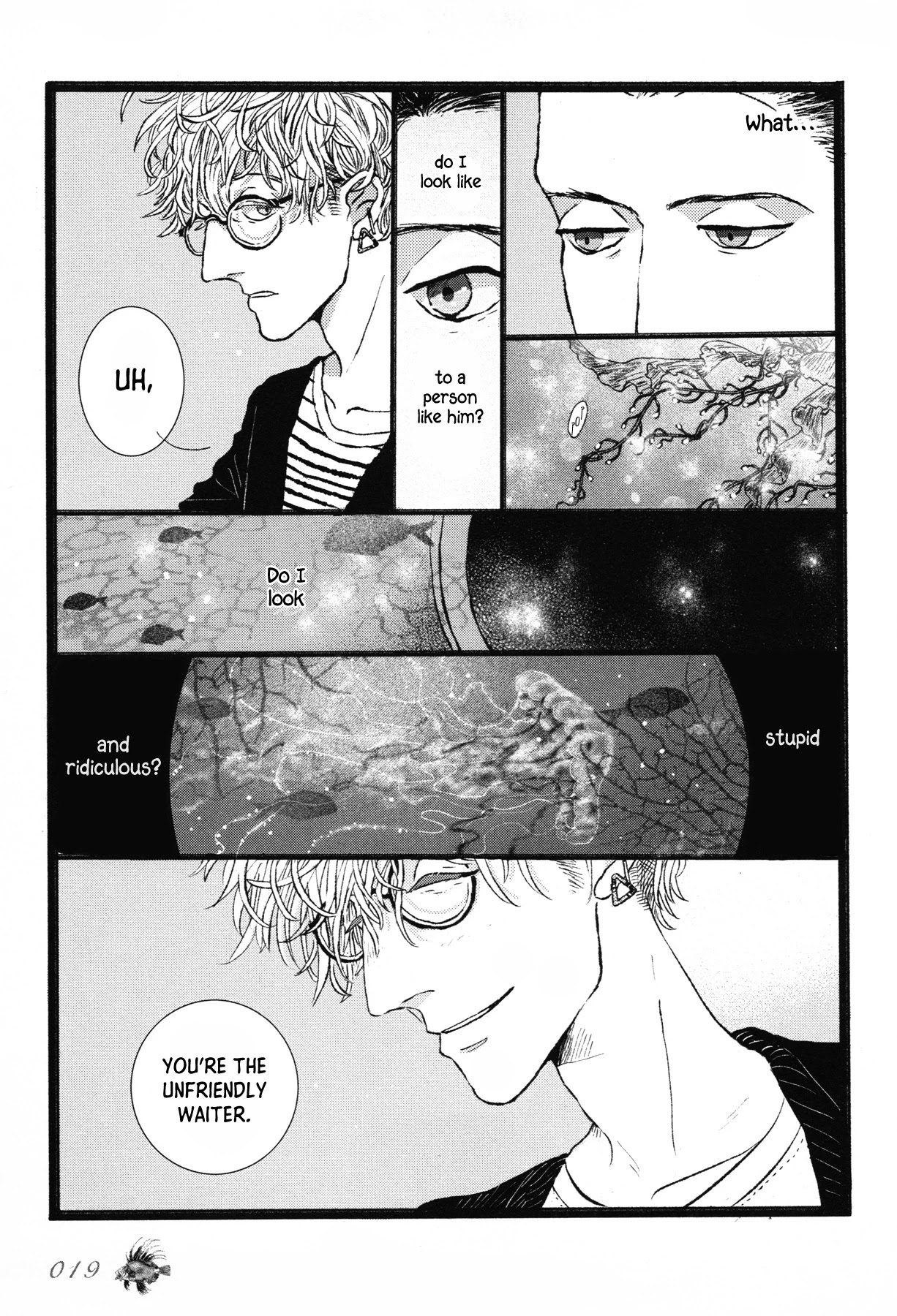 Sensuishi to Kurage Chapter 1 page 19 - Chapter 1: The Diver and the Jellyfish