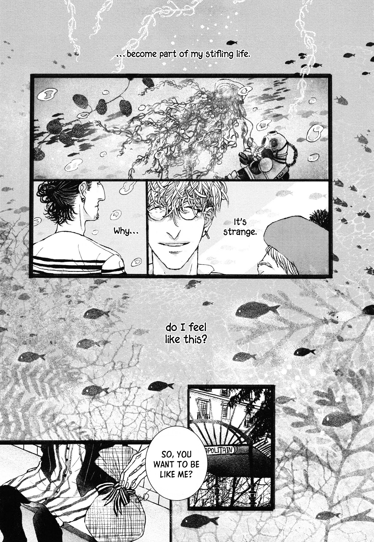 Sensuishi to Kurage Chapter 1 page 25 - Chapter 1: The Diver and the Jellyfish