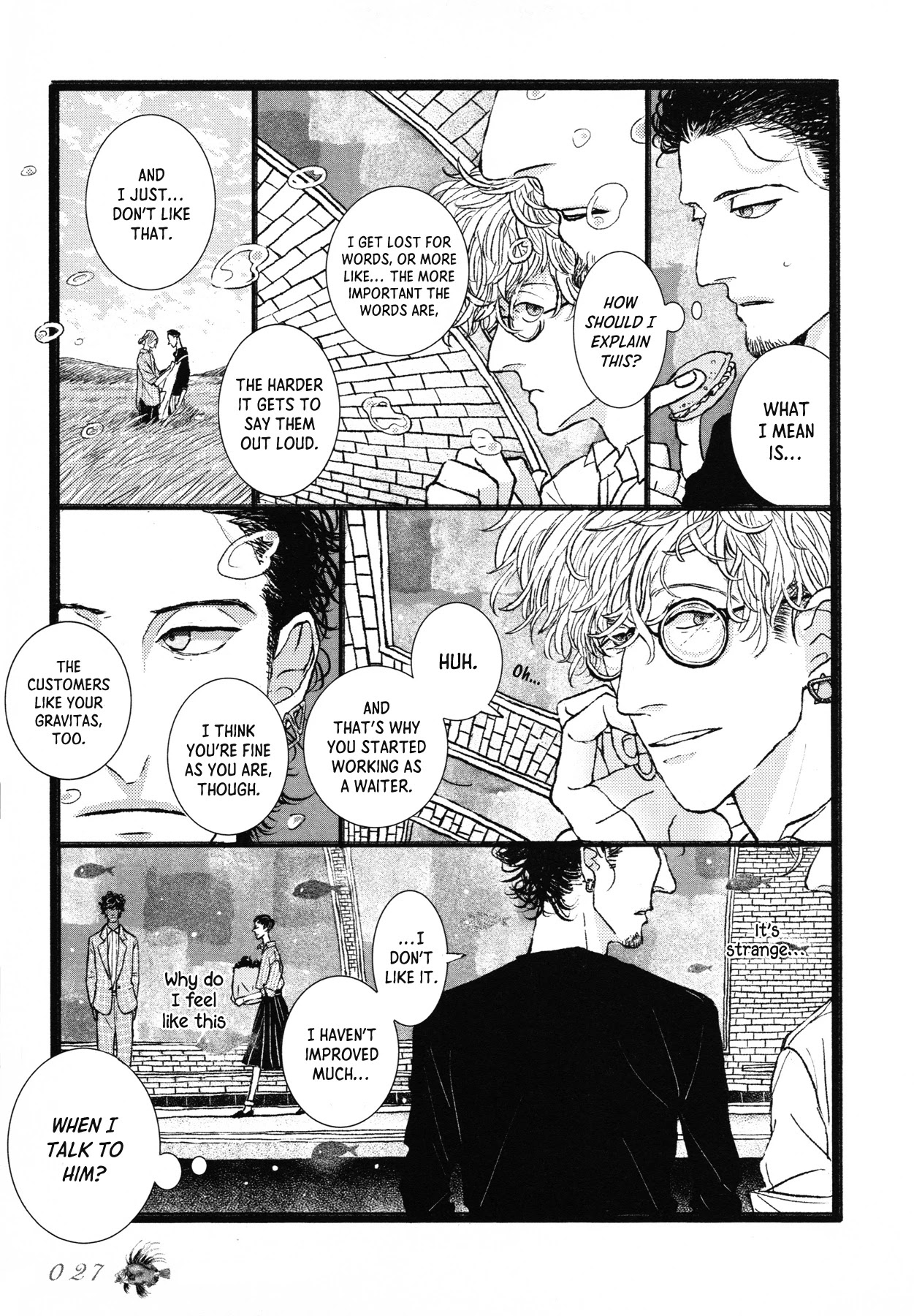 Sensuishi to Kurage Chapter 1 page 27 - Chapter 1: The Diver and the Jellyfish