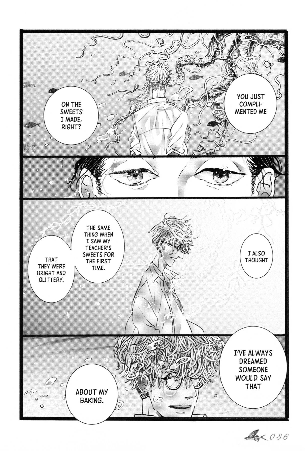 Sensuishi to Kurage Chapter 1 page 36 - Chapter 1: The Diver and the Jellyfish