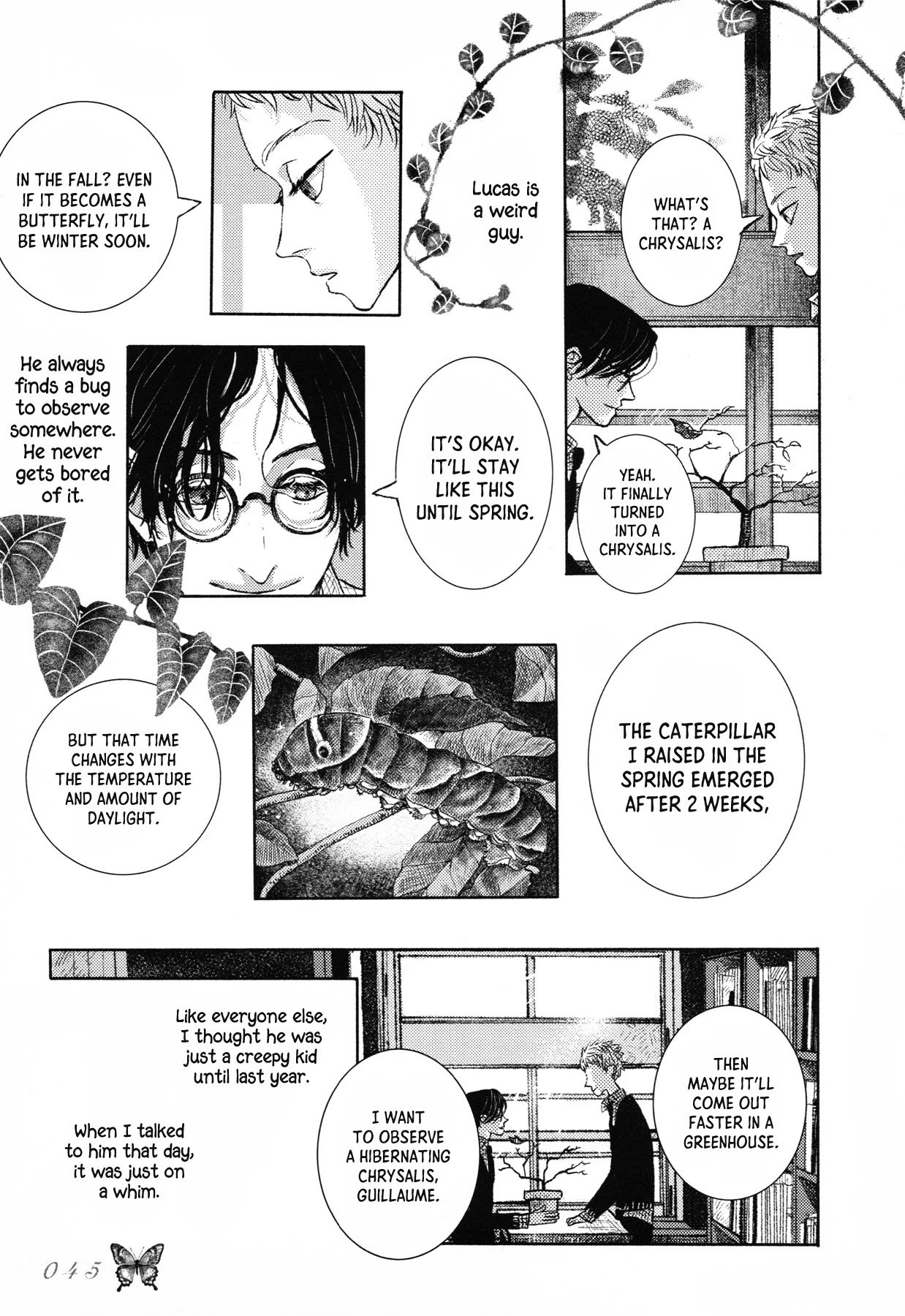 Sensuishi to Kurage Chapter 2 page 3 - Chapter 2: In the Chrysalis
