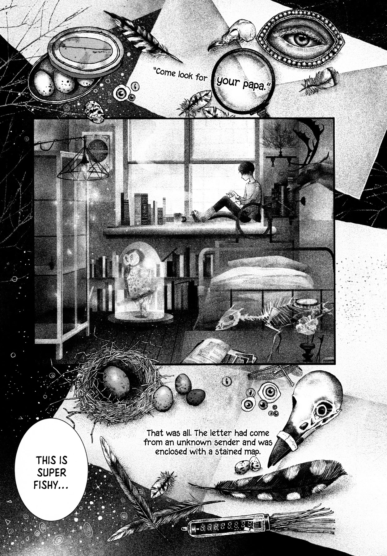 Sensuishi to Kurage Chapter 4 page 1 - Chapter 4: Bear and Cub (Part One)