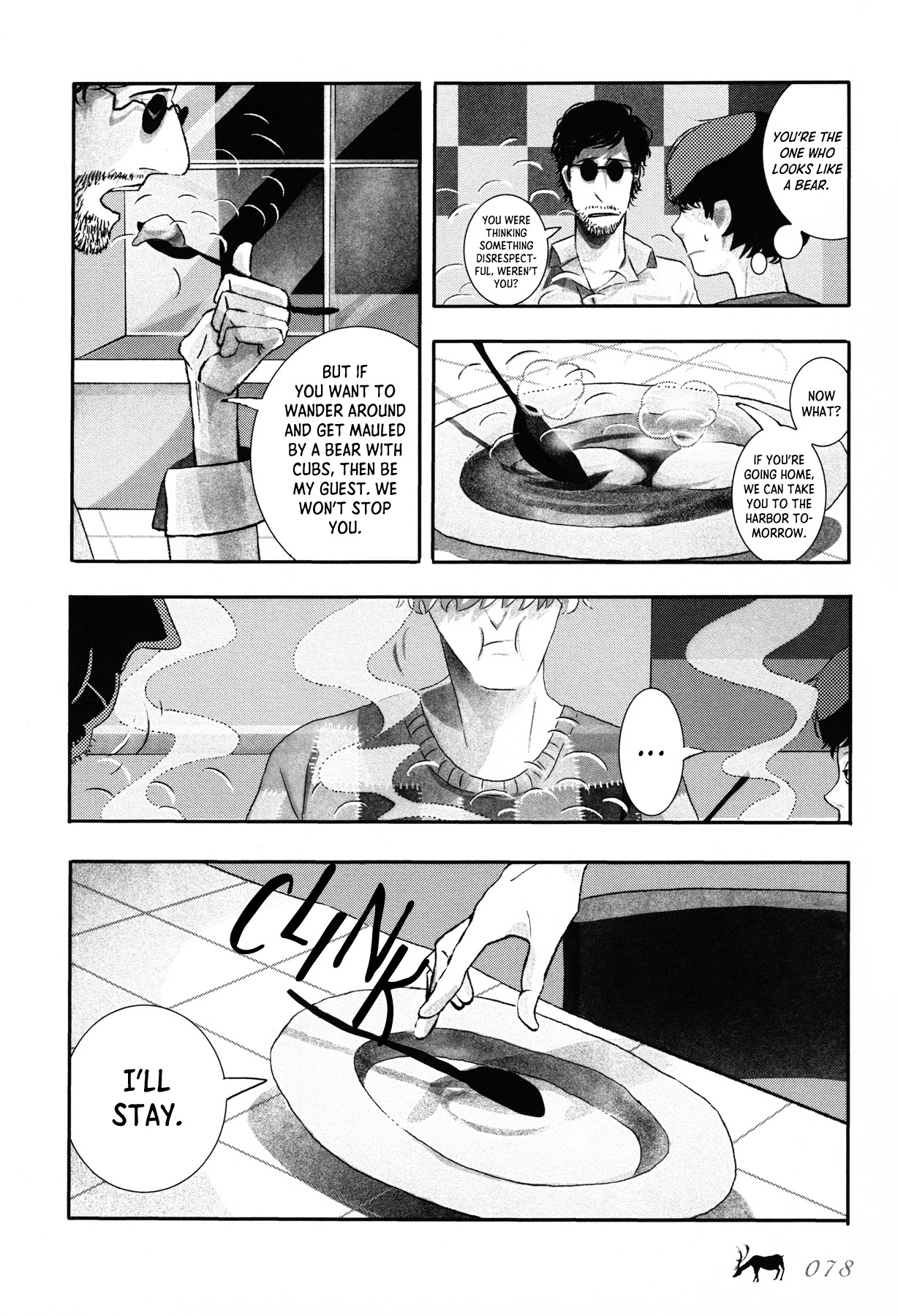 Sensuishi to Kurage Chapter 4 page 10 - Chapter 4: Bear and Cub (Part One)