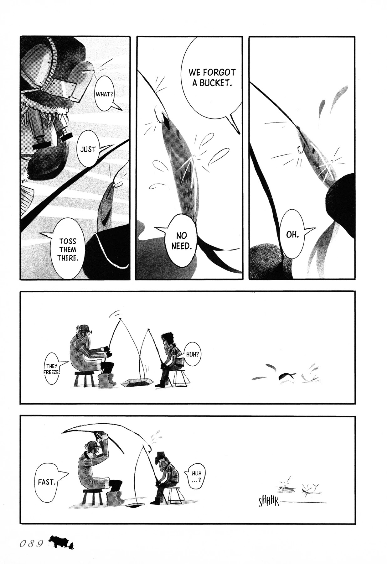 Sensuishi to Kurage Chapter 4 page 21 - Chapter 4: Bear and Cub (Part One)