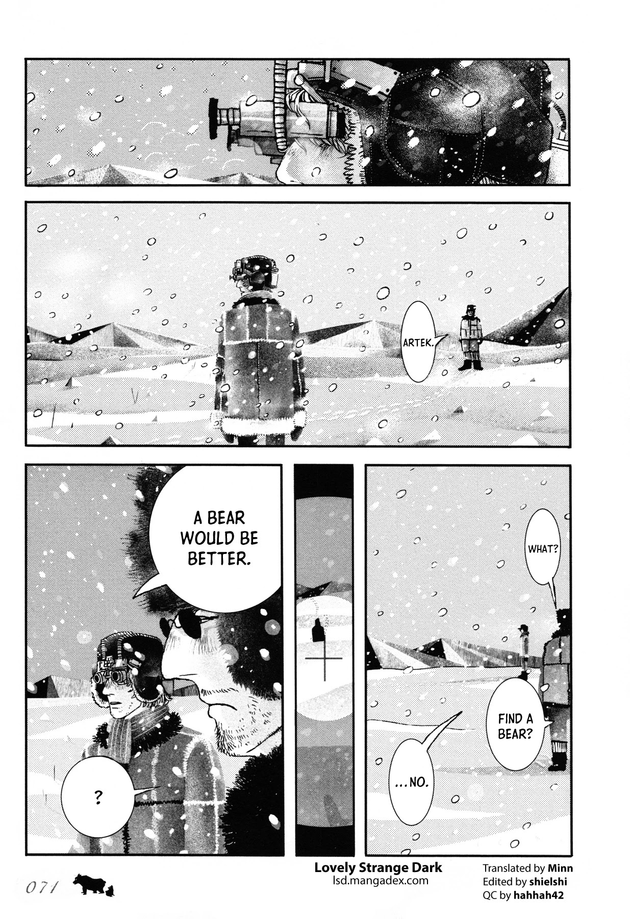 Sensuishi to Kurage Chapter 4 page 3 - Chapter 4: Bear and Cub (Part One)