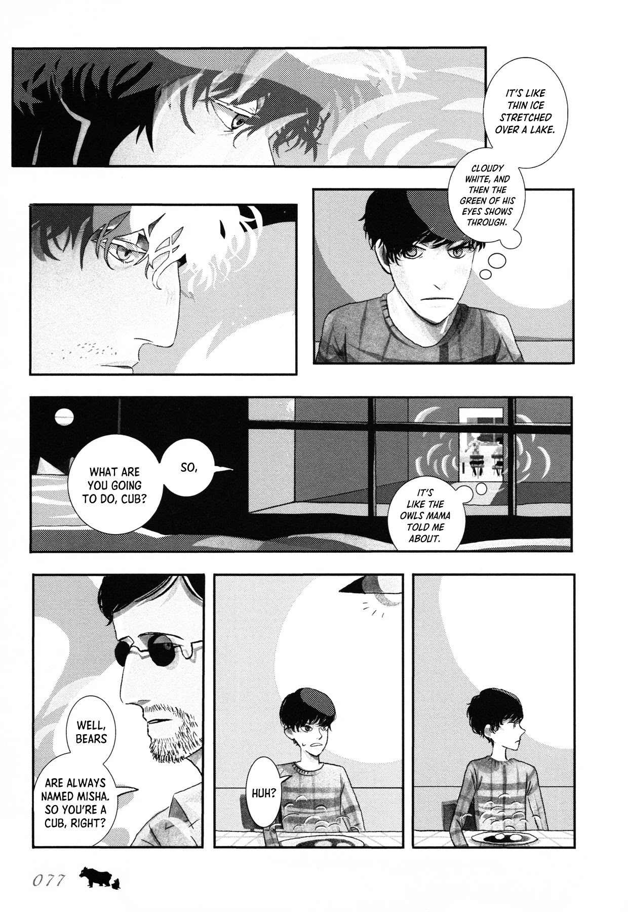 Sensuishi to Kurage Chapter 4 page 9 - Chapter 4: Bear and Cub (Part One)