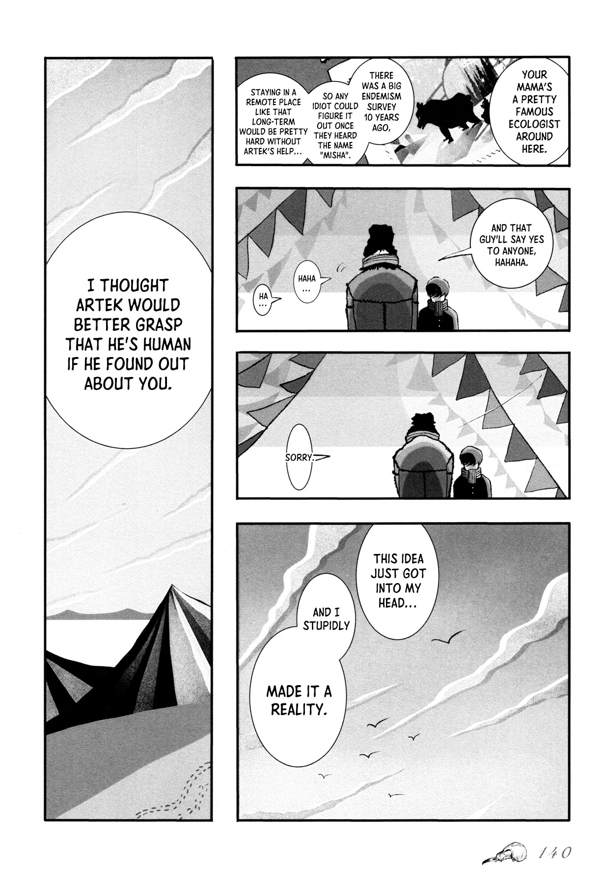 Sensuishi to Kurage Chapter 6 page 20 - Chapter 6: Bear and Cub (Part Three)