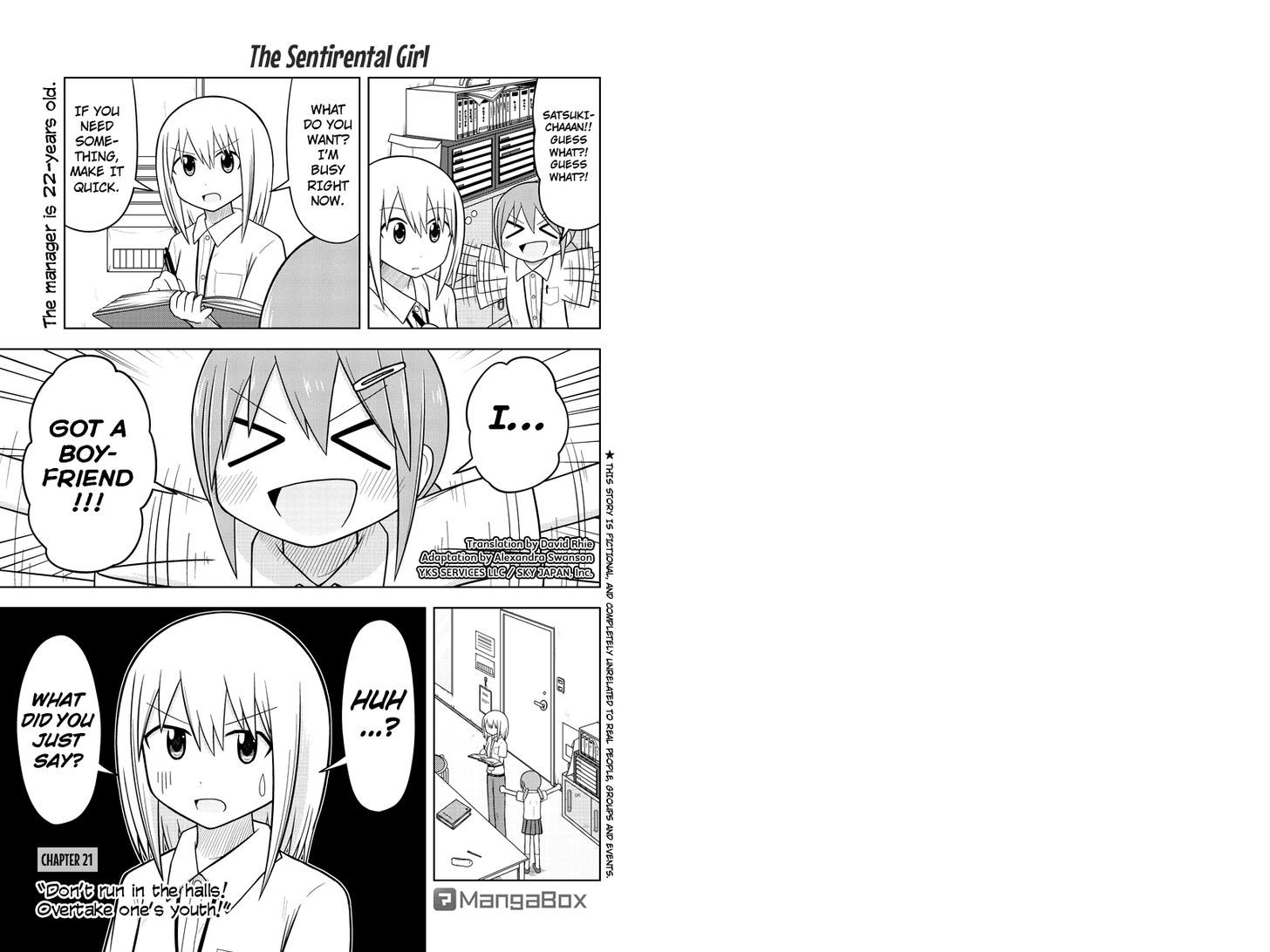 Sentirental Shoujo Chapter 21 page 1 - Chapter 21