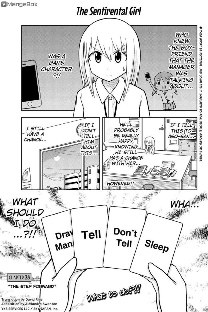 Sentirental Shoujo Chapter 28 page 1 - Chapter 28