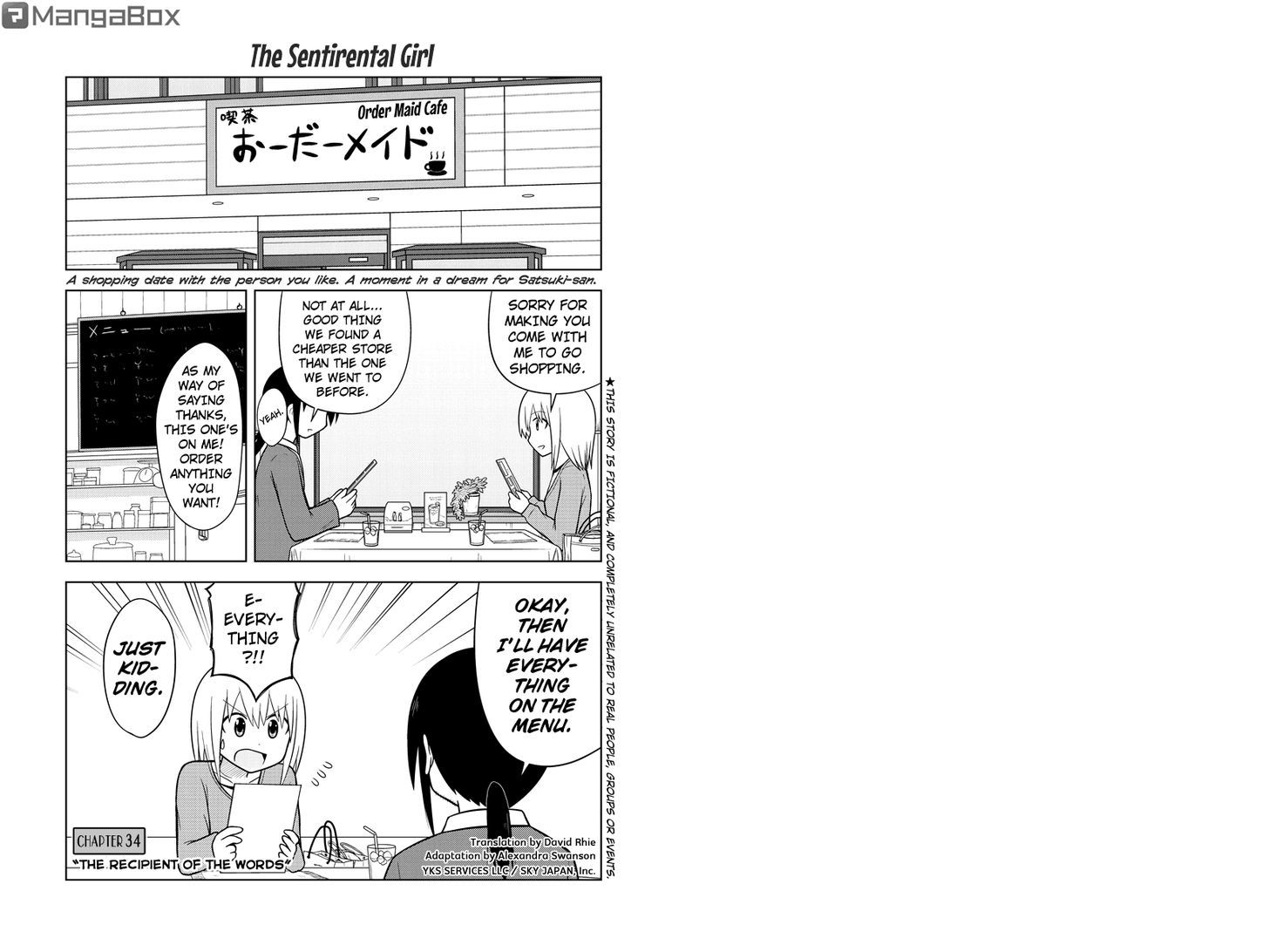 Sentirental Shoujo Chapter 34 page 1 - Chapter 34