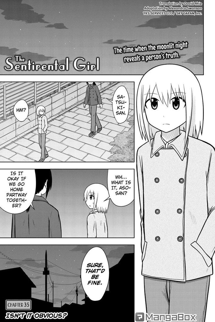 Sentirental Shoujo Chapter 35 page 1 - Chapter 35