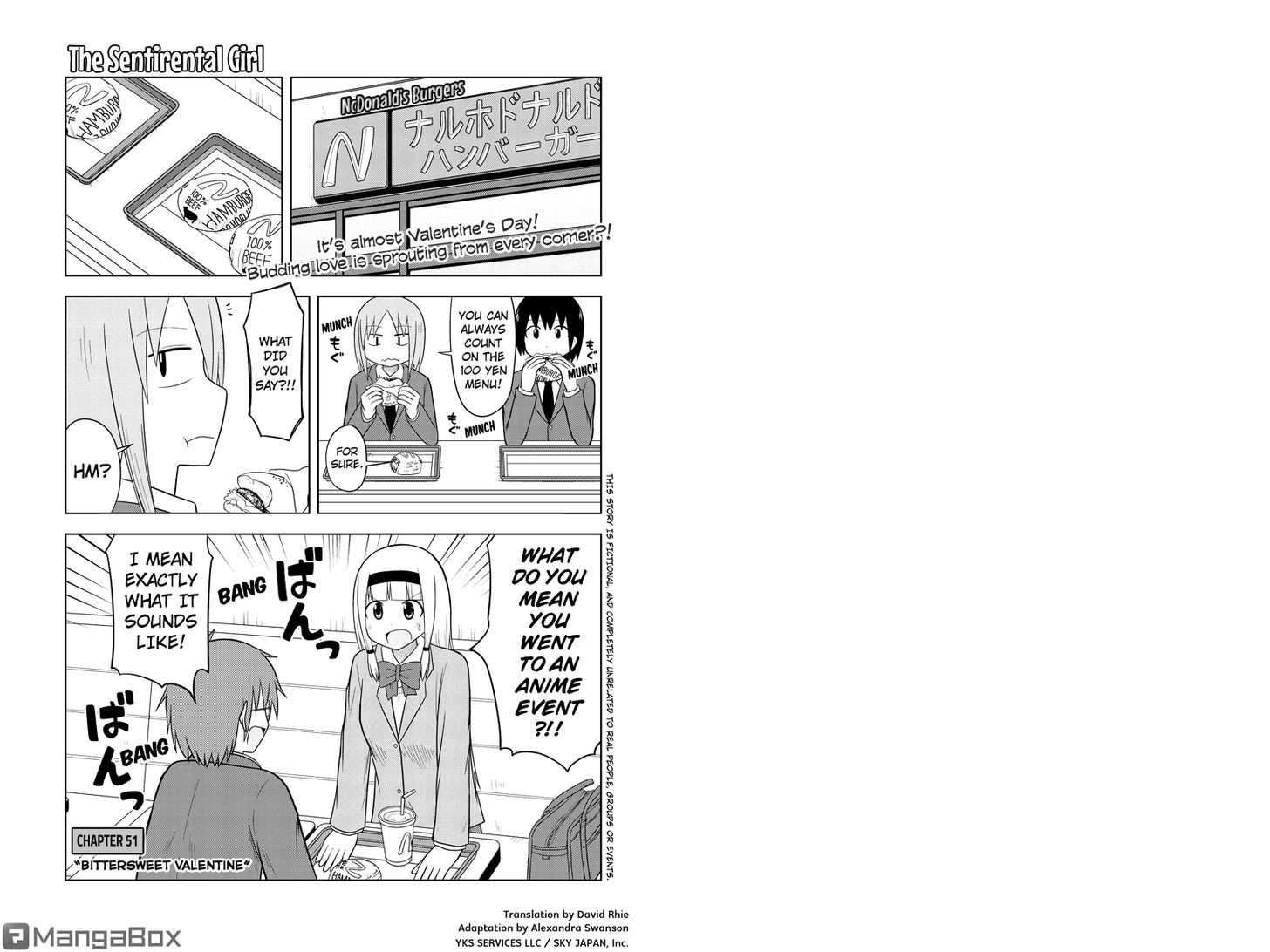 Sentirental Shoujo Chapter 51 page 1 - Chapter 51