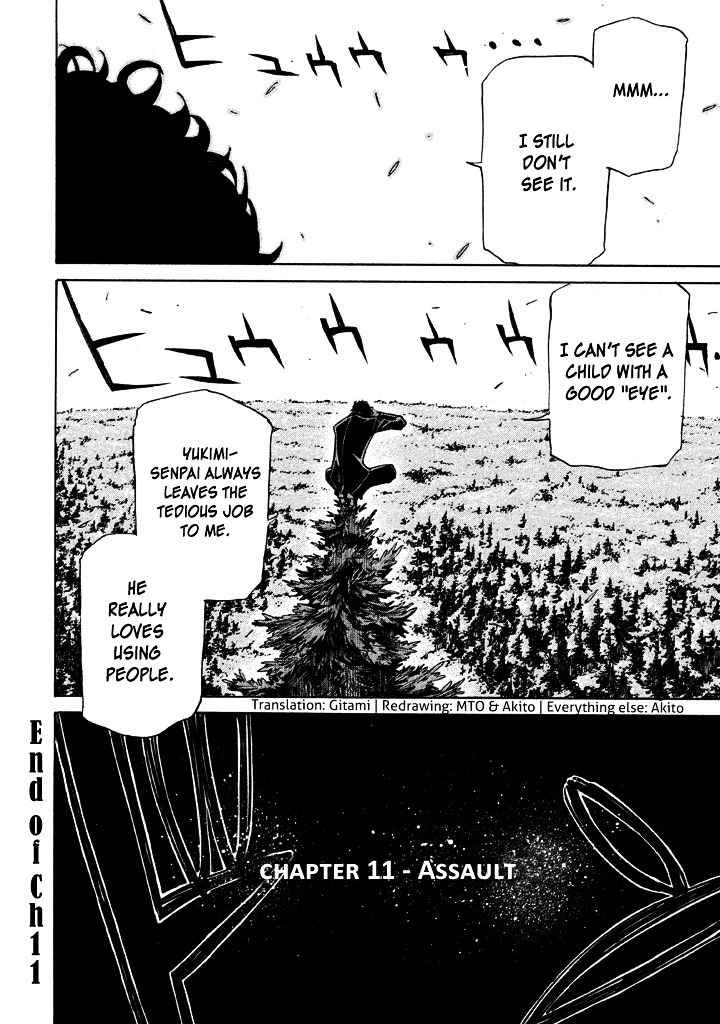Sentou Hakai Gakuen Dangerosu Chapter 11 page 37 - Chapter 11 : Assault