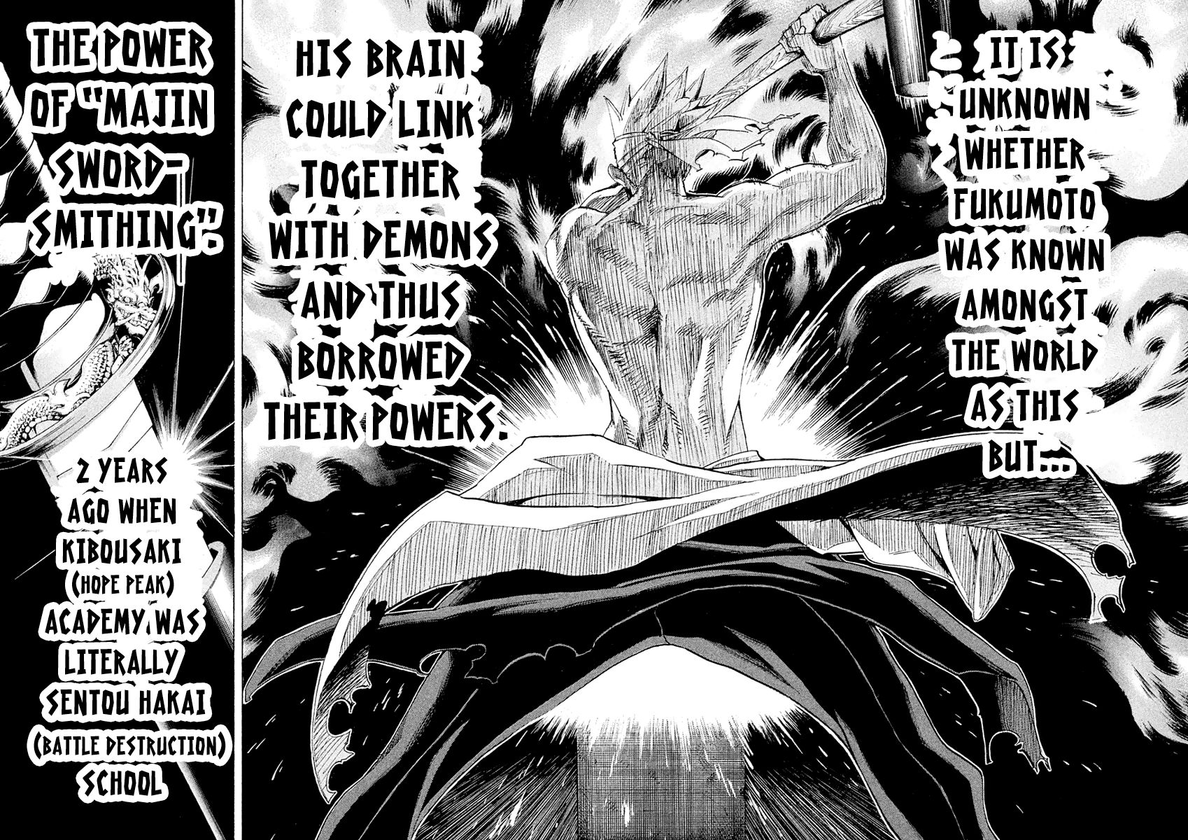 Sentou Hakai Gakuen Dangerosu Chapter 18 page 2 - Chapter 18 : Fukumoto Sword