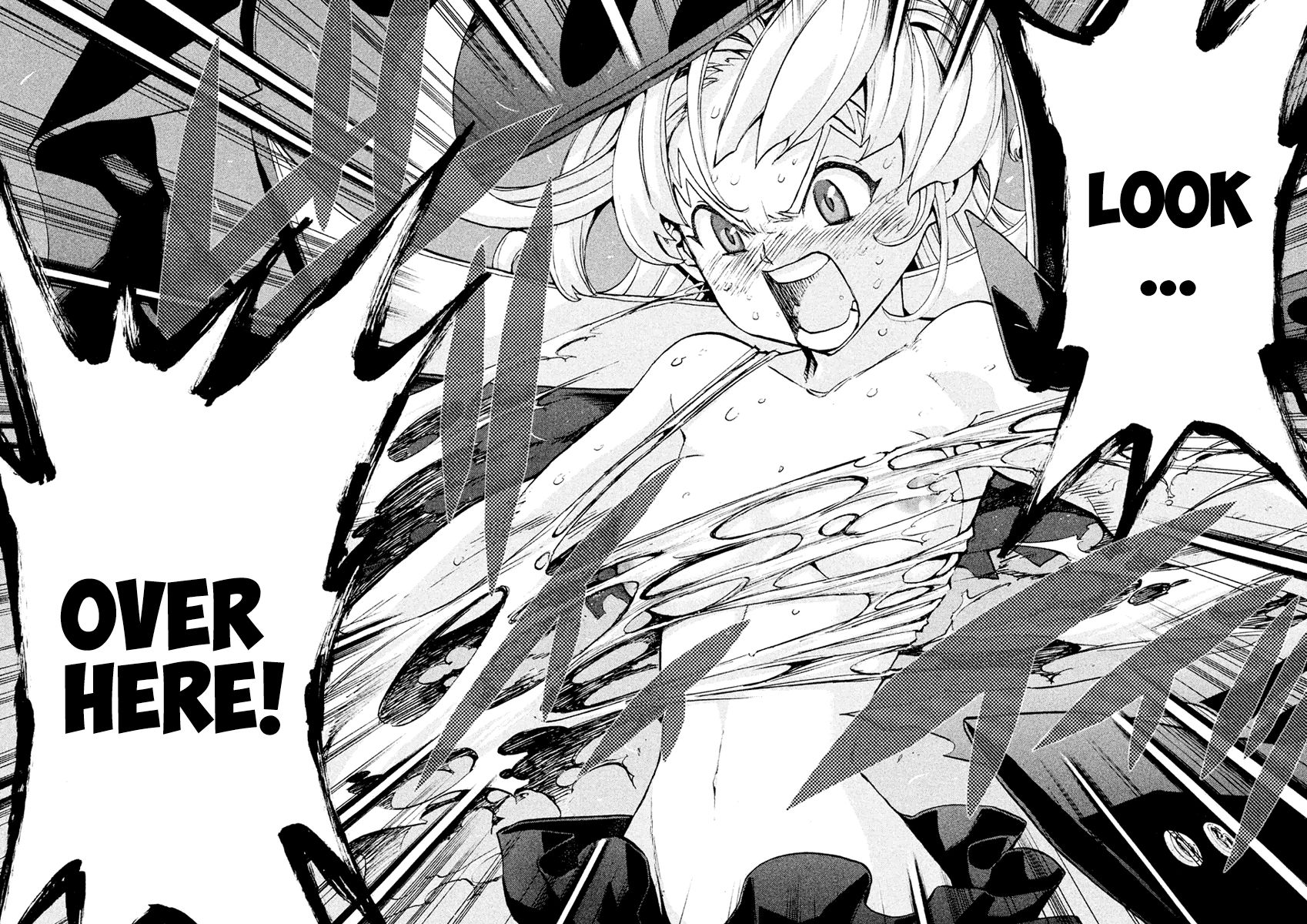 Sentou Hakai Gakuen Dangerosu Chapter 19 page 13 - Chapter 19 : Chaos