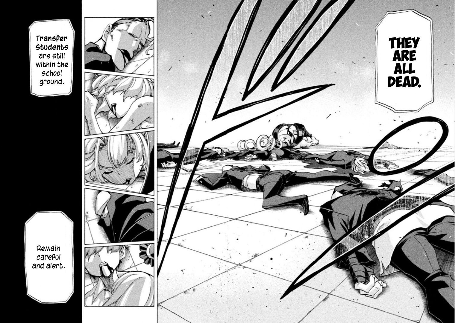 Sentou Hakai Gakuen Dangerosu Chapter 22 page 26 - Chapter 22 : Decision