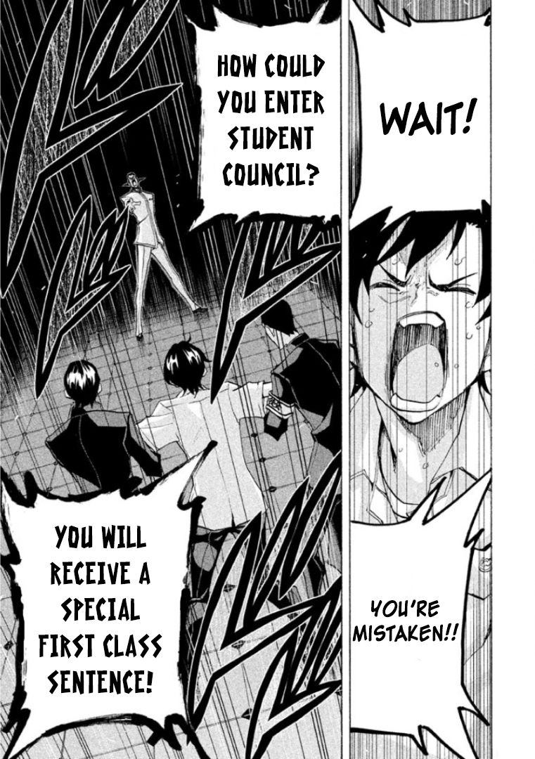 Sentou Hakai Gakuen Dangerosu Chapter 24 page 33 - Chapter 24 : Contradiction