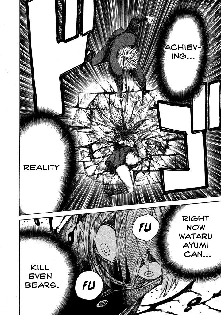 Sentou Hakai Gakuen Dangerosu Chapter 25.1 page 18 - Chapter 25.1