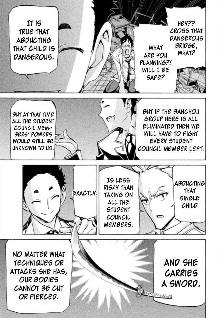 Sentou Hakai Gakuen Dangerosu Chapter 28 page 9 - Chapter 28: One Hit KO