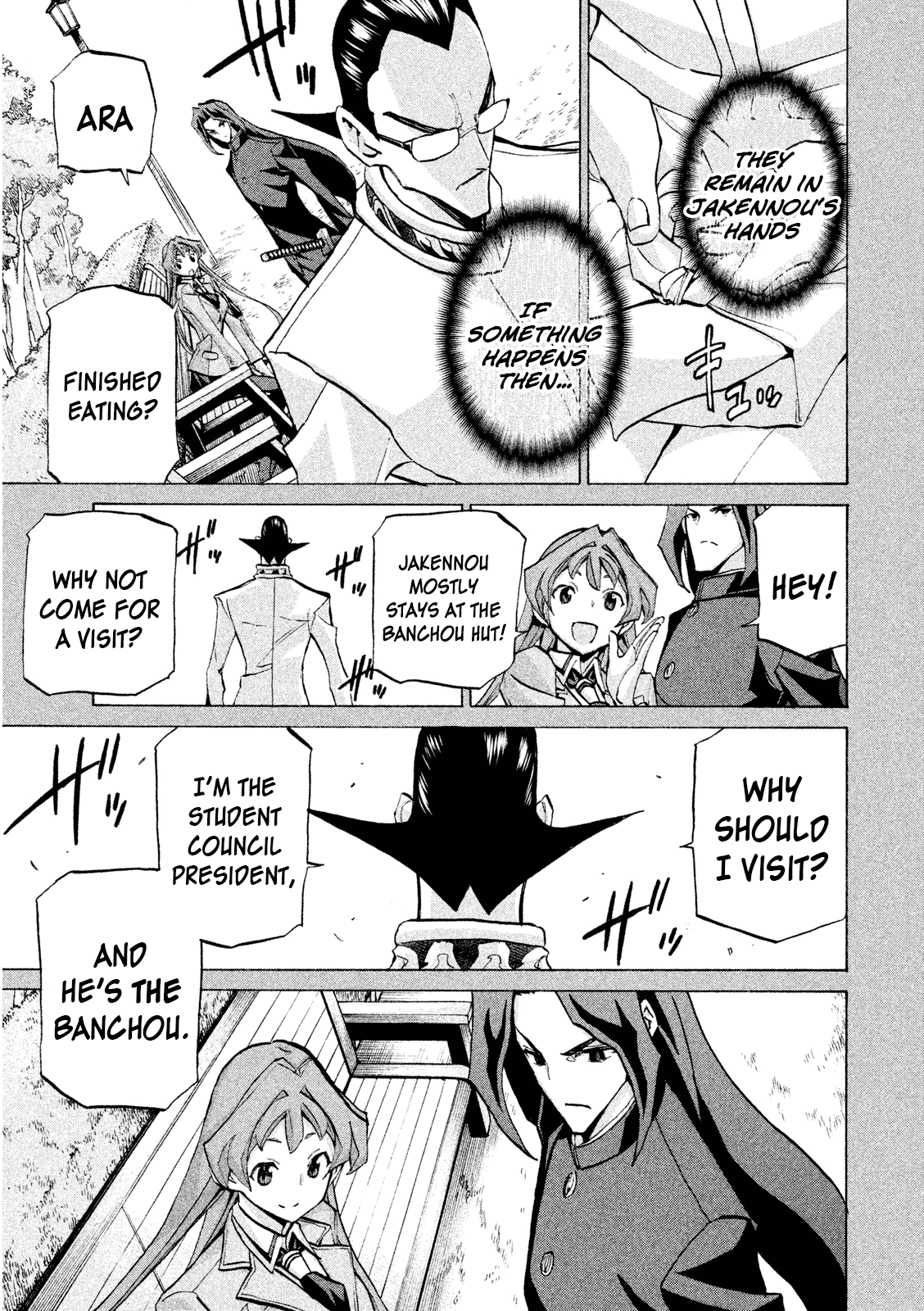 Sentou Hakai Gakuen Dangerosu Chapter 32 page 23 - Chapter 32: Takuya The Ultra-Righteous