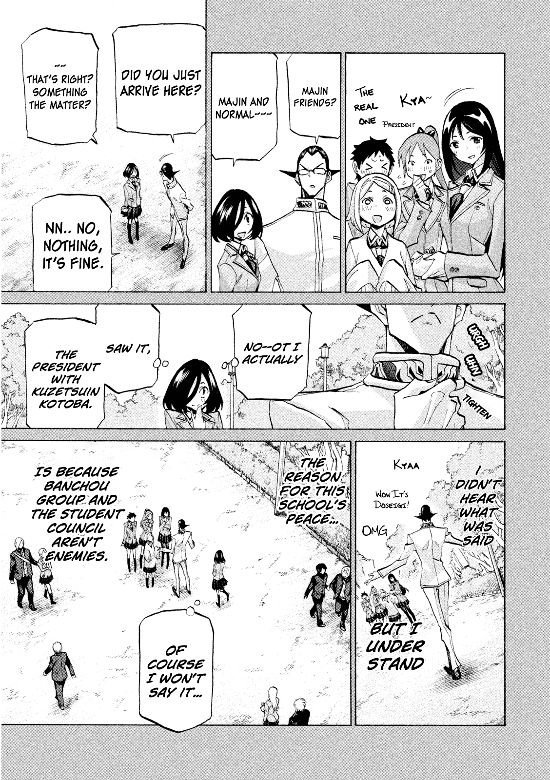 Sentou Hakai Gakuen Dangerosu Chapter 32 page 25 - Chapter 32: Takuya The Ultra-Righteous
